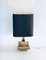 Lampe de Bureau Style Hollywood Regency en Laiton, 1970s 9