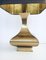 Hollywood Regency Style Brass Table Lamp, 1970s 1