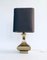 Lampe de Bureau Style Hollywood Regency en Laiton, 1970s 5