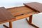 Vintage Solid Teak Extending Dining Table, Image 1