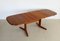 Vintage Solid Teak Extending Dining Table, Image 7