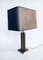 Hollywood Regency Style Architectural Brass Table Lamp, 1970s 4