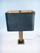Hollywood Regency Style Architectural Brass Table Lamp, 1970s, Image 13