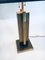 Hollywood Regency Style Architectural Brass Table Lamp, 1970s 11