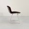 Wire Dining Chair in Leather by Harry Bertoia for Knoll Inc. / Knoll International, 1970s 3