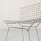 Wire Dining Chair in Leather by Harry Bertoia for Knoll Inc. / Knoll International, 1970s 11