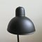 Bauhaus Industrial German Black Steel 6556 Desk Lamp by Christian Dell for Kaiser Idell 10