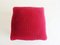Small Footstool With Red Velvet Cover 4