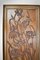 Art Nouveau Japonism Folding Screen in Carved Wood, 1890s 4
