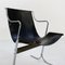 Leather Cigno Chair by Ross Littell & Douglas Kelly for ICF De Padova, 1960s 6