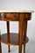 Art Nouveau Pedestal Table in Mahogany and Walnut Burl Attributed to Louis Chambry, France, 1900s 12
