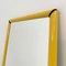 Specchio da parete giallo di Valenti, anni '80, Immagine 3