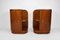 Art Deco Mahogany Nightstands, France, 1930s, Set of 2 2