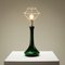 Green Glass Table Lamp by Lisbeth Brams for Kastrup 8