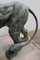 Sculptures de Lion Taille Réelle en Bronze, Set de 2 28