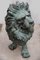 Sculptures de Lion Taille Réelle en Bronze, Set de 2 8