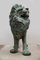 Life-Sized Bronze Lion Sculptures, Set of 2 9