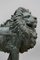 Esculturas de león de bronce de tamaño natural. Juego de 2, Imagen 23