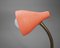 Coral Bedside Lamp with Gooseneck, Germany, 1950s 10