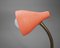 Coral Bedside Lamp with Gooseneck, Germany, 1950s, Image 10