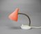 Coral Bedside Lamp with Gooseneck, Germany, 1950s 2