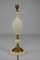Neoclassical Lamp in White Alabaster and Bronze, Italy, 1950s, Image 4