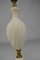 Neoclassical Lamp in White Alabaster and Bronze, Italy, 1950s, Image 5