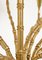 French Brass Bamboo Effect 12-Light Chandelier in the Style of Maison Baguès, 1950s, Image 16