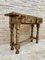 Early 20th Century Spanish Console Table with 2 Drawers and Turned Legs 6