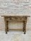 Early 20th Century Spanish Console Table with 2 Drawers and Turned Legs, Image 2