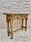 Early 20th Century Spanish Console Table with 2 Drawers and Turned Legs 1