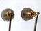 Articulated Brass Wall Lamps or Reading Lights, Germany, 1970s, Set of 2, Image 12