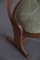 Antique Limed Oak Stool with Beatrice Larkin Upholstered Seat in Geometric Wool 7