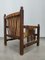 Leder und Holz Armlehnstuhl von Paco Muñoz, 1960er 11