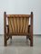 Fauteuil en Cuir et Bois par Paco Muñoz, 1960s 19