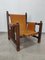 Fauteuil en Cuir et Bois par Paco Muñoz, 1960s 18