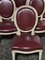 French Dining Chairs in Original Finish with Leather Seats, Set of 8 17