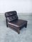 Mid-Century Modern Brazilian Leather Lounge Chair, 1970s, Image 6
