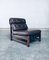 Mid-Century Modern Brazilian Leather Lounge Chair, 1970s 1