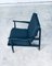 Mid-Century Modern Black Lacquer Lounge Armchair Set, Denmark 1950s, Set of 2 10