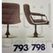 Mid-Century 798 Swivel Chair by Geoffrey Harcourt for Artifort, 1960s, Image 13