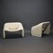 F598 Groovy Chairs by Pierre Paulin for Artifort, Netherlands, 1972, Set of 2 3