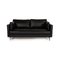 Black Leather Vida Three-Seater Sofa by Rolf Benz, Image 1