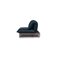 Blue Leather Nova Reclining Armchair by Rolf Benz 13