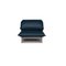 Fauteuil Inclinable Nova en Cuir Bleu par Rolf Benz 10