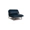 Blue Leather Nova Reclining Armchair by Rolf Benz 1