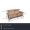 Beige Fabric Two-Seater Dacapo Sofa from Laauser 2