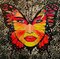 Clem $, Butterfly Woman, 2020, Acrílico sobre lienzo, Imagen 1