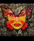 Clem $, Butterfly Woman, 2020, Acrílico sobre lienzo, Imagen 2