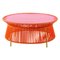 Orangefarbener Caribe Low Table von Sebastian Herkner 1